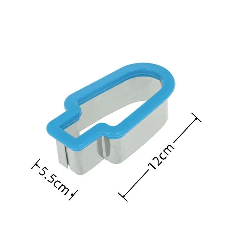 Creative Watermelon Slicer Ice Cream Shaped Fruit Platter Mold Stainless Steel Slicing Tool Portable Fast Kitchen Fruit Tools