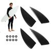Surfboard Fins PVC Reinforced Fly Kite Surfboard Fins Detachable Kiteboarding Water Splitter For Surfboard Inflatable Paddle