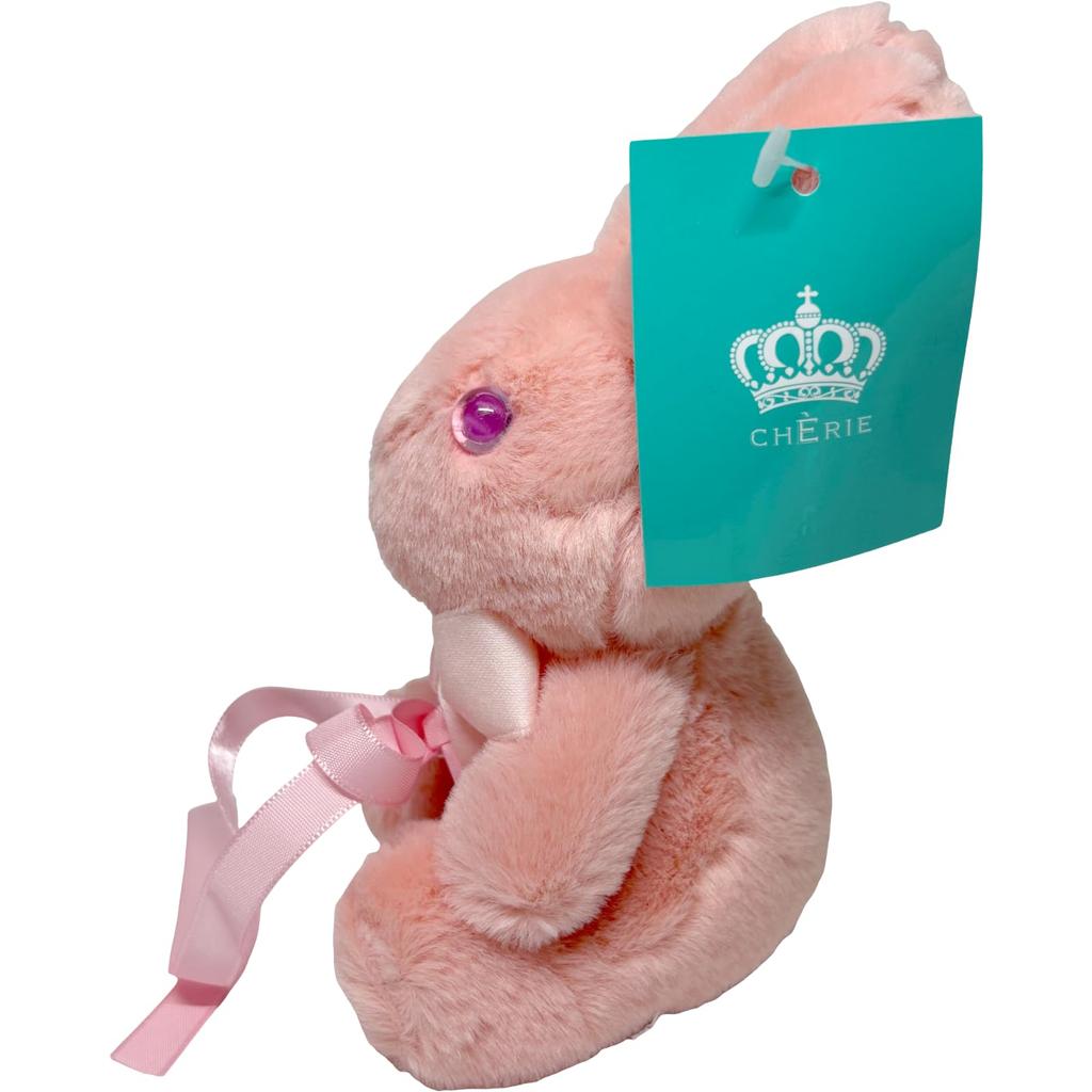 Q-FLA Fresh Rabbit Plush Toy, SA Salmon, Gift Item, 804038