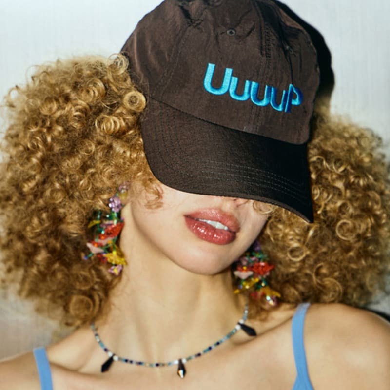 

UUUUP logo ball cap black