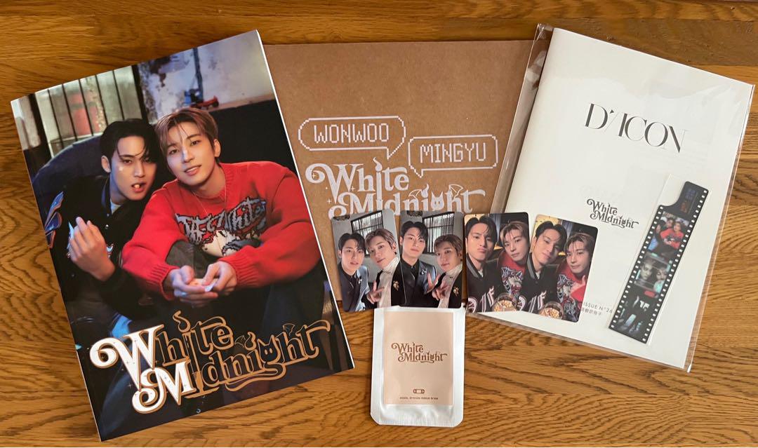 

[Б/У] SEVENTEEN Мингю Вону DICON Фотобук Торговая карточка