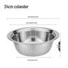 Nai Duo Stainless Steel Multi-Purpose Kitchen Strainer & Basin Set