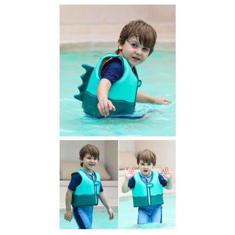 Kids Cartoon Non Inflatable Swim Float Vest For Toddlers