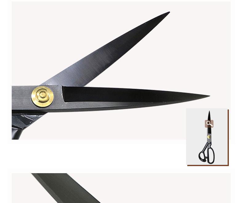 Handmade Manganese Steel Tailor Scissors - Large Household Fabric & Clothing Cutting Scissors