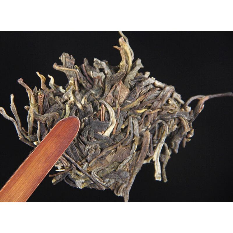 Yunnan Menghai Pu'er Rauwe Theecake Zwarte Thee 357g