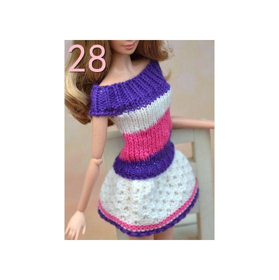 Soft Knitted Woven Tops Clothes Sweater For 11.5" Doll Clothes For Blythe Doll Soft Knitted Woven Tops Clothes Sweater For 11.5" Doll Clothes For Blythe Doll