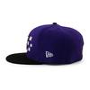 [New Era] Cap 59FIFTY DC Comics Joker LAUGH OUT LOUD FITTED CAP DC COMICS JOKER 5950 Hat Purple American Comic Entertainment Sz 7-34 [Used]