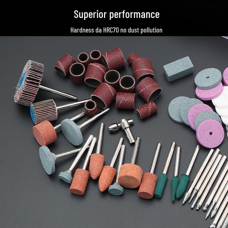 Jade Mini Electric Grinder Set: Grinding & Polishing Accessories