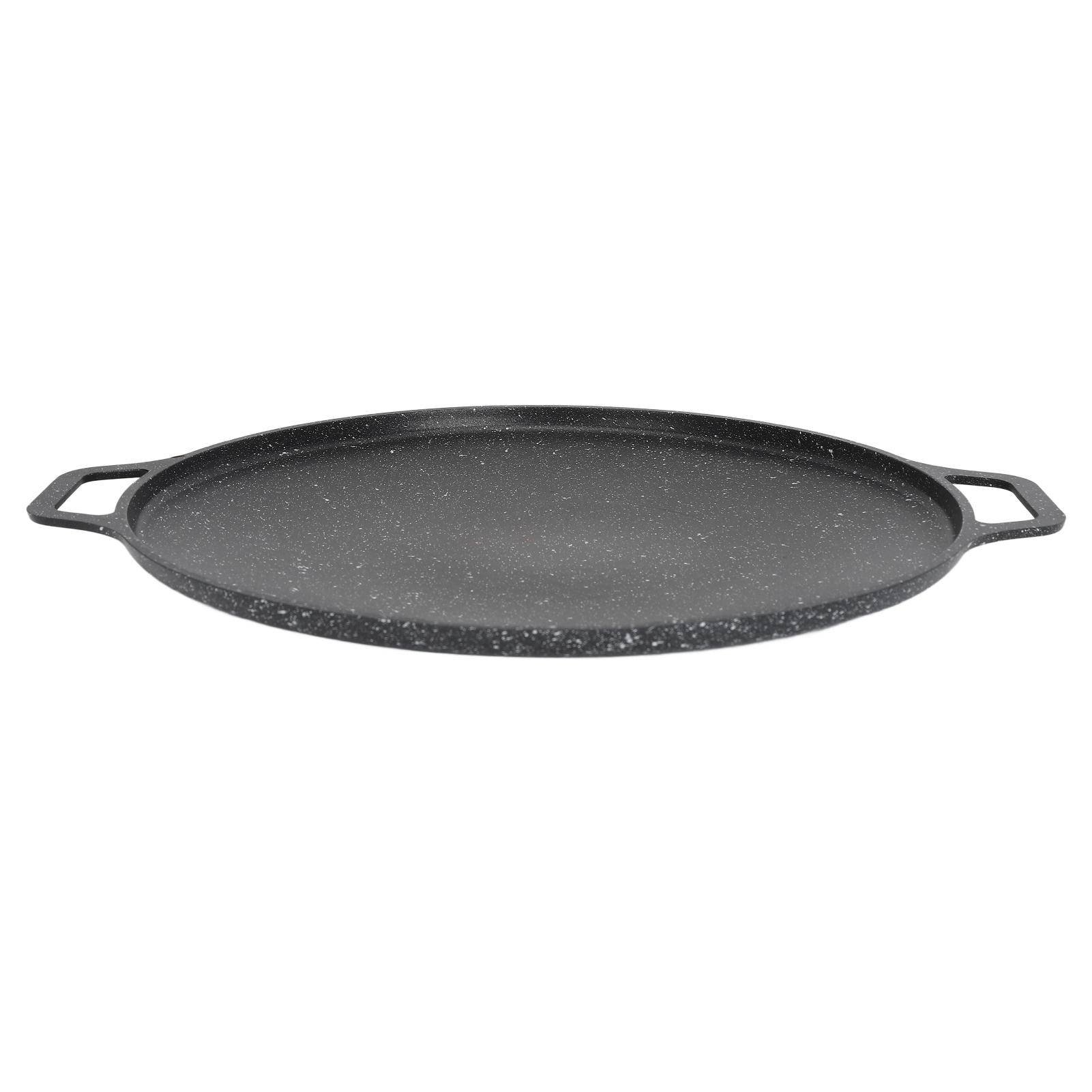 Korean BBQ Griddle Non-Stick BBQ Grill Pan Lightweight Aluminum Alloy for Camping Induction Cooker with Easy Clean Multifunctional Design