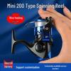 Mulinello da Spinning Modello 200 con Filo – Mulinello da Pesca Compatto per Canne da Mare e da Spinning