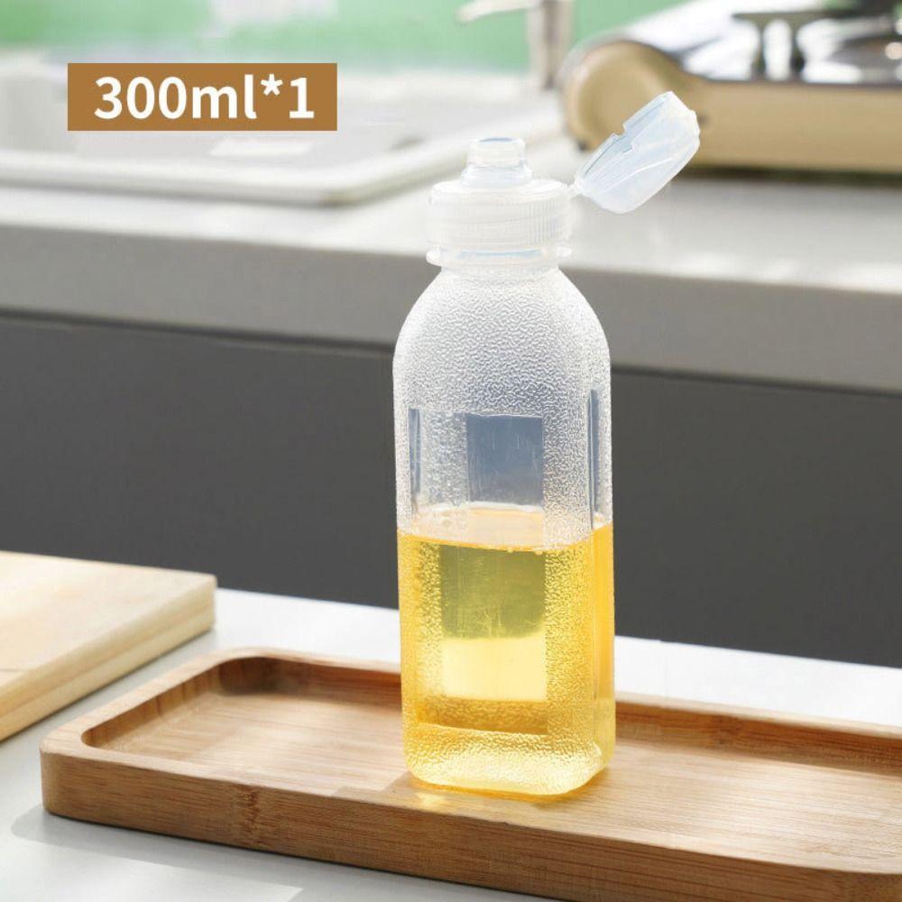 

Reusable Extruded oil bottle Plastic Squeeze Bottles New Gravy Boats 300ml
