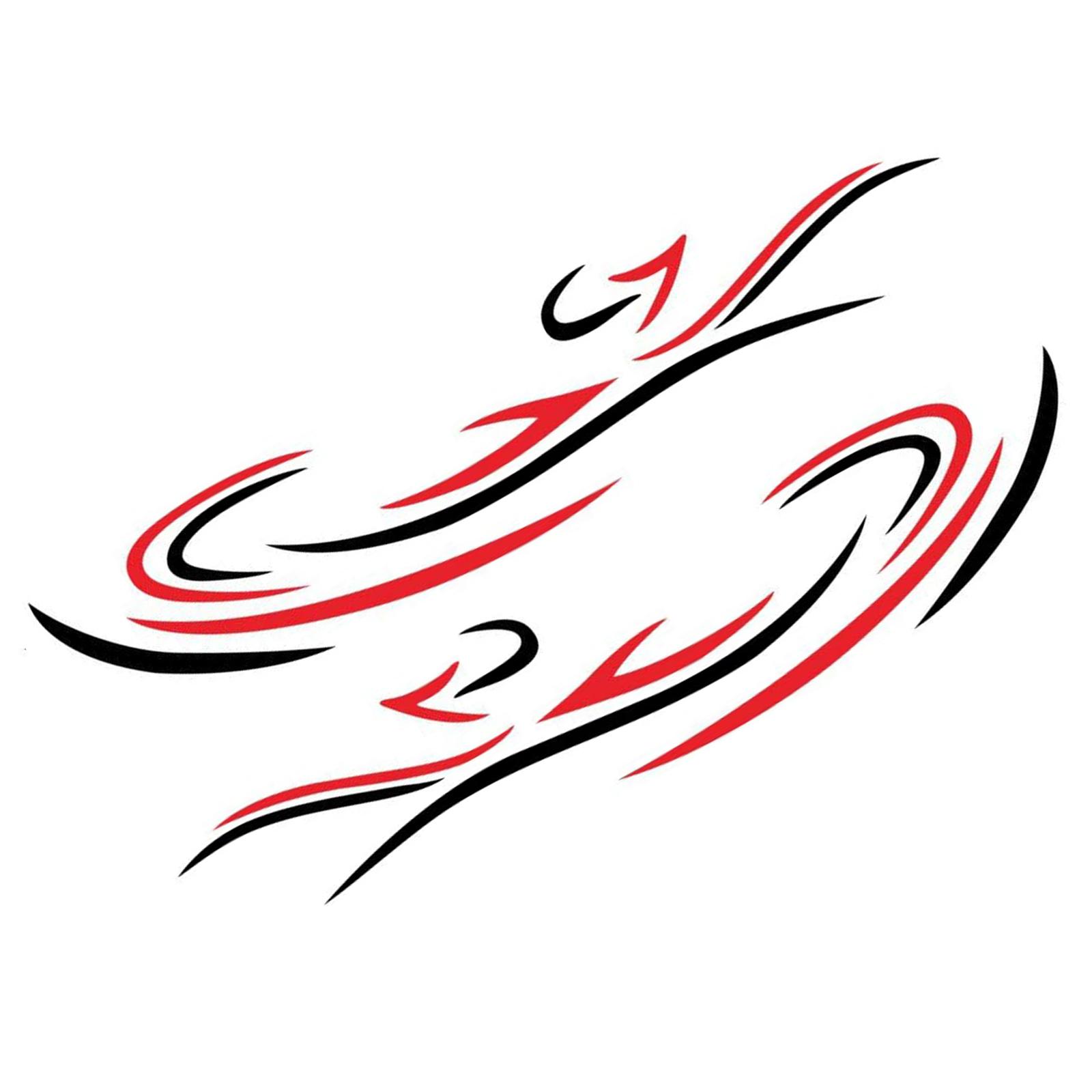 

Trailer Exterior Waterproof Stickers Side Body Sticker Universal Decorative Stickers for Campers Truck Graphics Decals 1