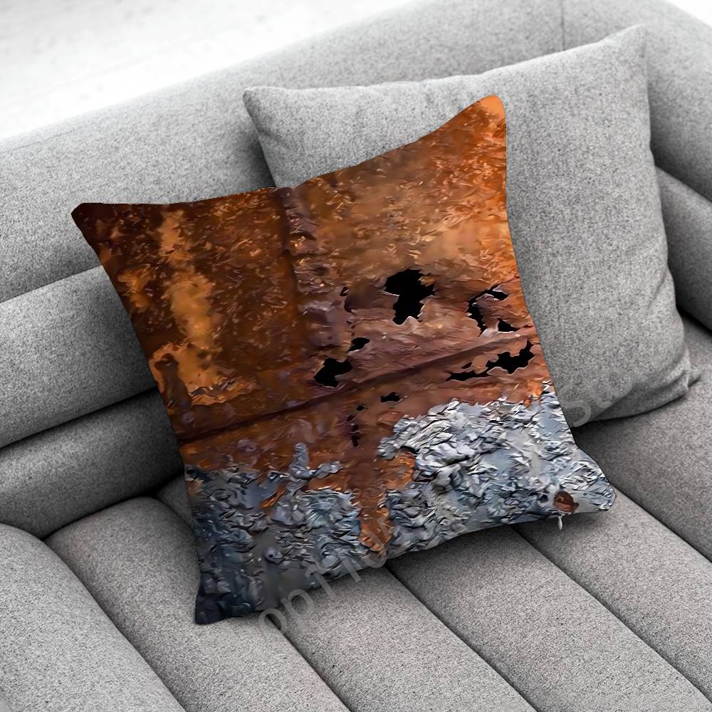 

Retro Industrial Style Rusty Throw Pillow Case For 30x30cm 40x40cm 45x45cm 50x50cm 55x55cm Square Sofa Pillowcase Shell 30cmx30cm