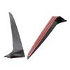 Gloss Black Pair Rear Window Side Wing Spoiler For BMW X3 F25 2011-2017