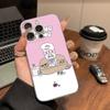 Esther Cute B-B-Bunny For iPhone 17 16 16e 15 14 13 12 11 Pro Max Mini Plus Phone Case