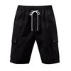 Outdoor Tactical Workwear Summer Men's Slub Linen Beach Casual Shorts
