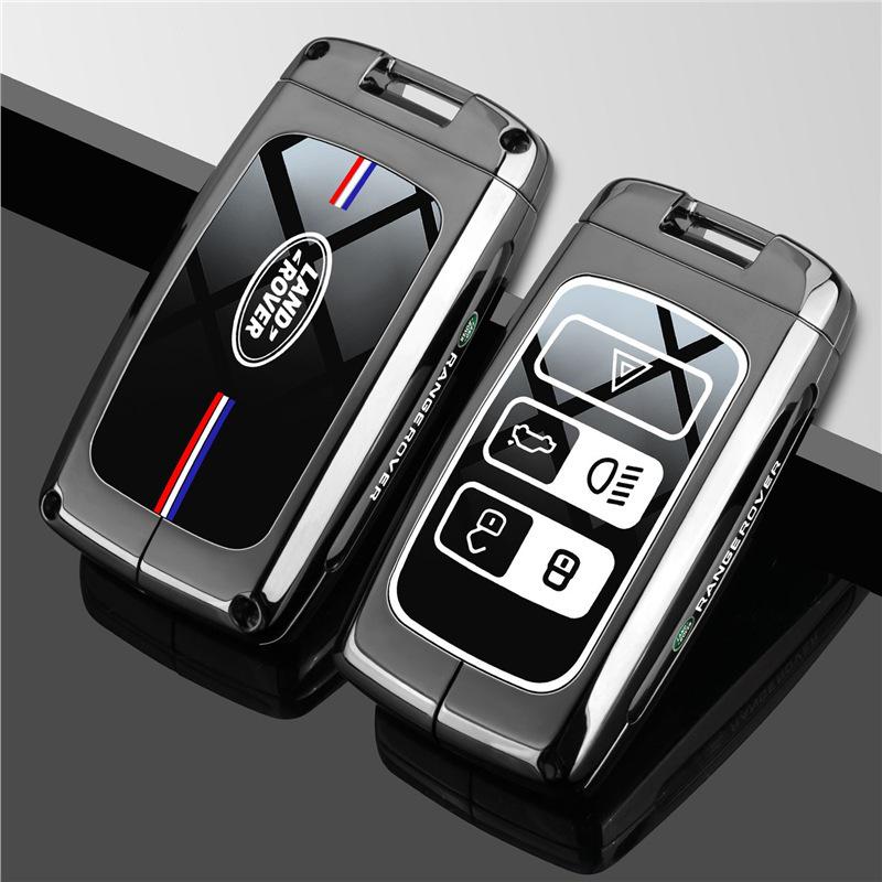 Land Rover Key Case for Range Rover, Evoque, Defender, Discovery, Sport, Freelander - Protective Shell Bag
