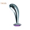 TA Metal Anal Plug Butt Dilator G Sport Massager Couple Masturbation Sex Toy