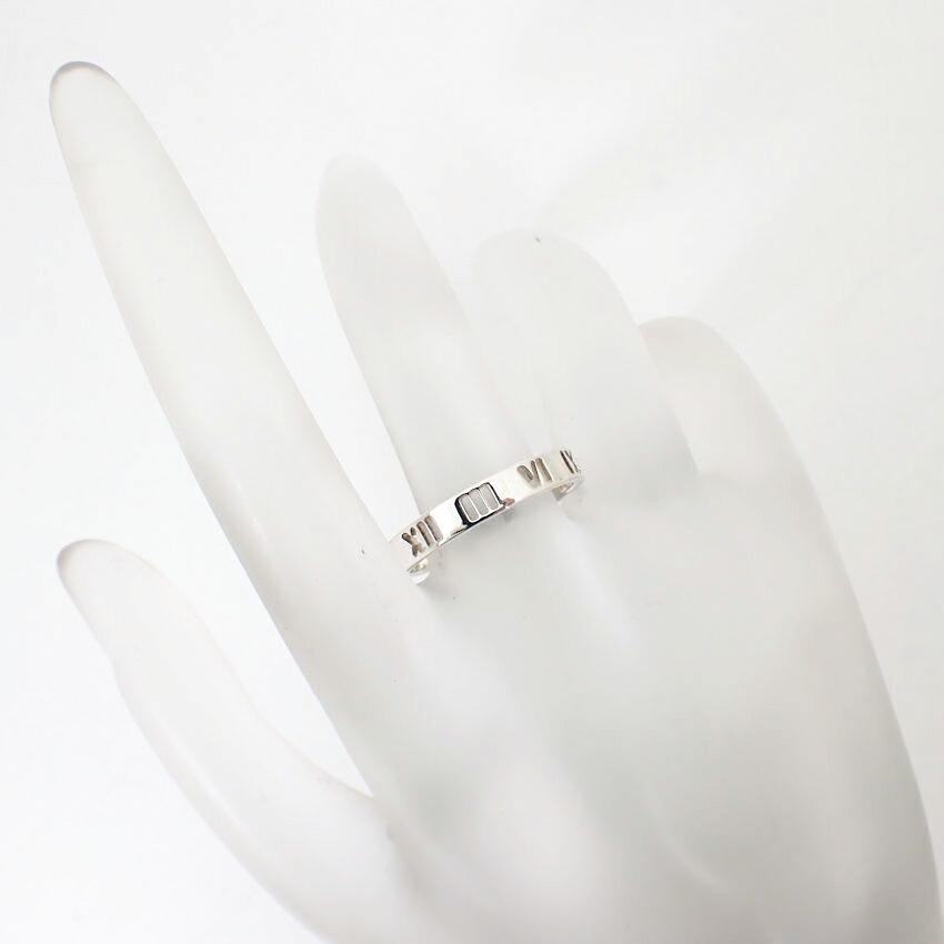 [Used] TIFFANY/Tiffany 925 Open Atlas Ring / Size 17 / J68-4