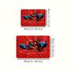 1pc Marvel Spider for Man Themed Door Mat Soft Non Slip Absorbent Floor Rug for Home Living Room Bedroom Bathroom Entrance Dec