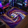 Crystal Velvet Rug Anderlecht FC Print Custom Name Text Floor Mat Home Decor