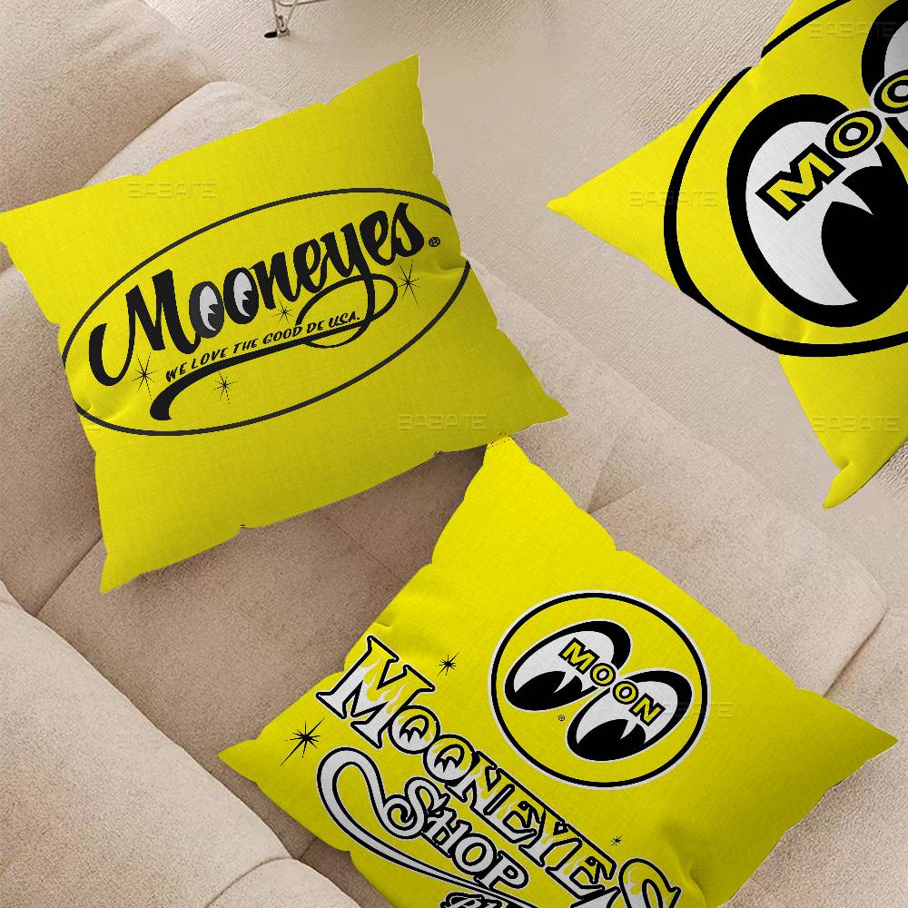 M-Mooneyes Personalized Pillow Cover Kids Bedroom Wild Party Decor Pillowcase Kid Birthday Shower Gift