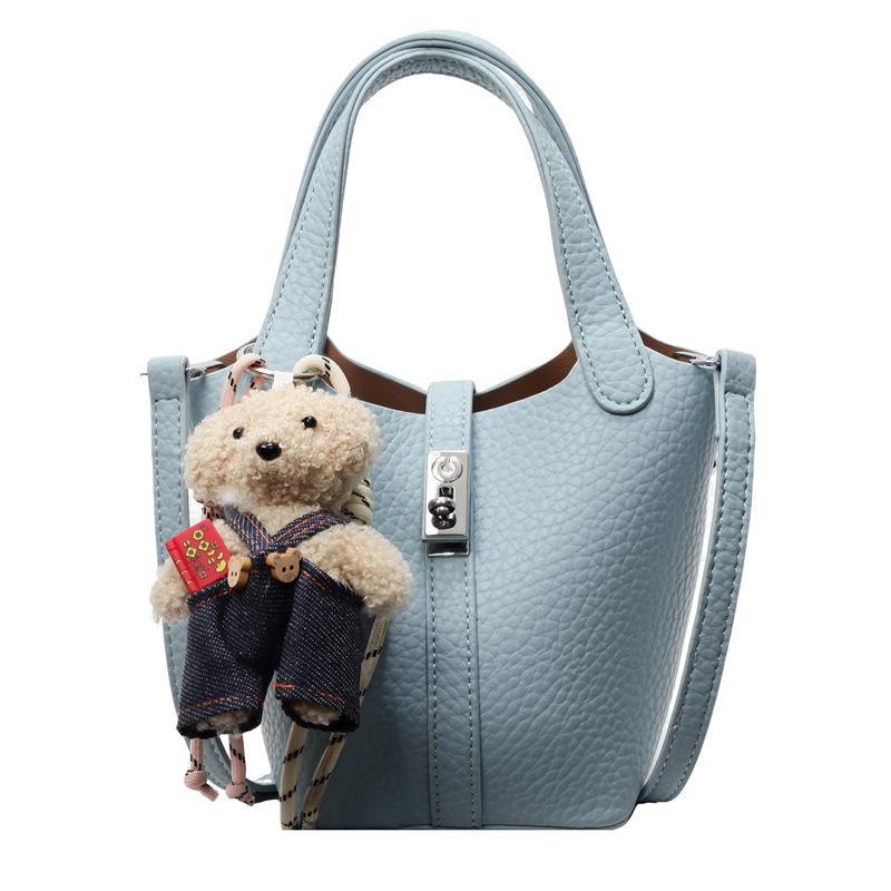 Large Capacity Portable Bucket Bag Women's New Fashion Shoulder Messenger Bag