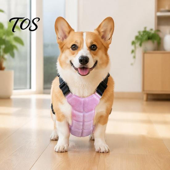 Cooling Harness for Dogs Dog Vest, Breathable Coat with Gel Ice Packs, Summer Wrap Pet Jacket Large Medium Small Based Vest Pets
