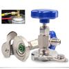 Freon R134a Valve Opener Universal R22 R600 R12 R410a Tap On The Bottle Car Can Tap Adapter Installation Gas Refrigerant Tool