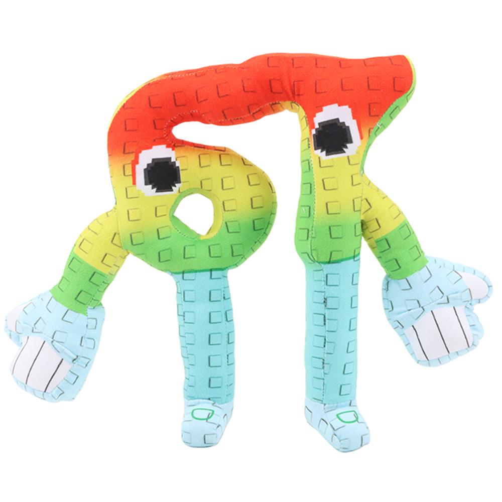 24cm STEAL A BRAINROT Rainbow 67 Plush Toy Cute House Doll Game Surrounding Rainbow No. 67 Toy Soft Toys for Kids Birthday Gifts 24cm