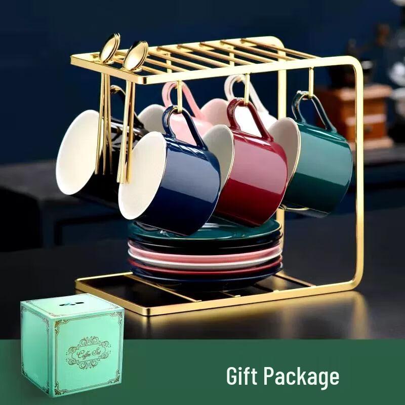 

Jiakangming European Luxury Ceramic Coffee & Tea Set