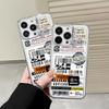 Prodejní štítek Pouzdro na telefon Pro iPhone 15 14 13 Pro max Pouzdro Pro iphone 11 12 X XS XR 7 8 Plus Pouzdro Funda Coque Nárazník