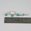 Turquoise Jewelry Set, 925 Sterling Silver, Dainty Jewelry, Gift For Her, Women Jewelry