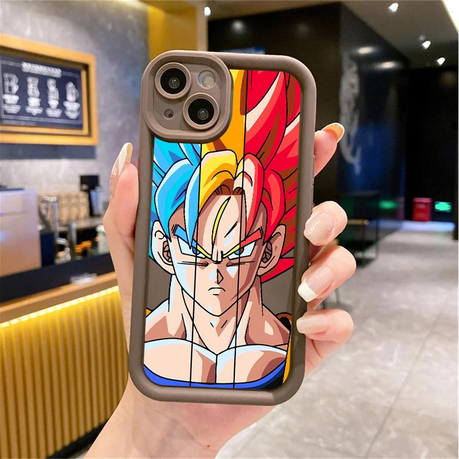 Anime Gokus Dragon Ball Soft Cover Phone Case for iPhone 14 Pro 15 Plus 11 12 Mini 13 Pro MAX 16e 14 11 16 Plus XS XR