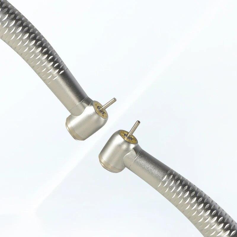 5 LED High Speed Handstück Dental Air Turbine Polierwerkzeug mit Licht 2/4 Loch Druckknopf Zahnarzt Zahnreparaturmaterial