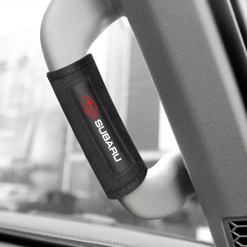 4 Stück Auto Zug Handschuhe Dach Armlehne Griff Schutzhülle Zubehör Für Subaru WRX STI Forester Tribeca Levorg Impreza XV Outback