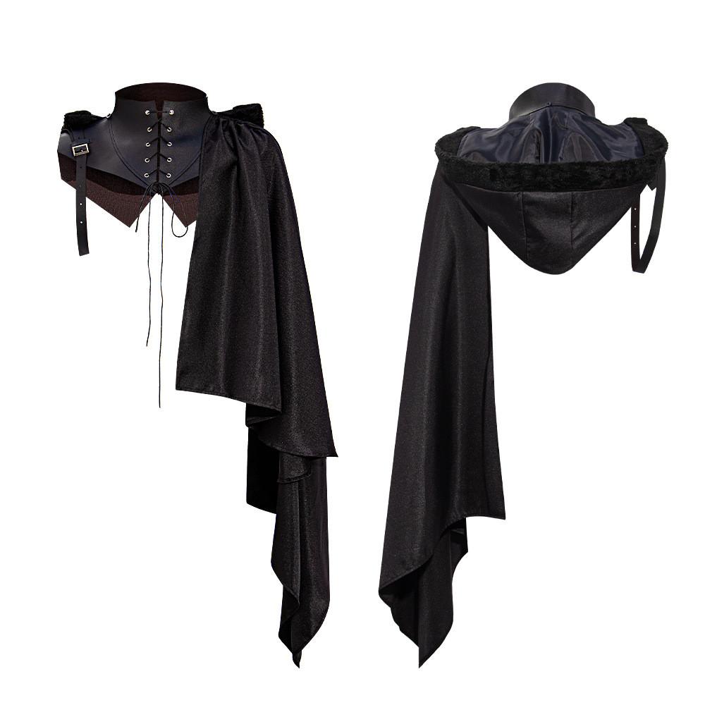Stylish And Comfortable Medieval Hooded Cloak For Childrens Halloween And Stage Use