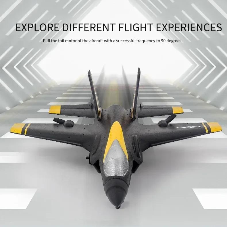 FX935 RC Fly Fjernkontroll Seilfly F35 Jagerfly 2.4G Hobbyfly EPP Skum Trådløst elektronisk Leke Gutt Barnegave