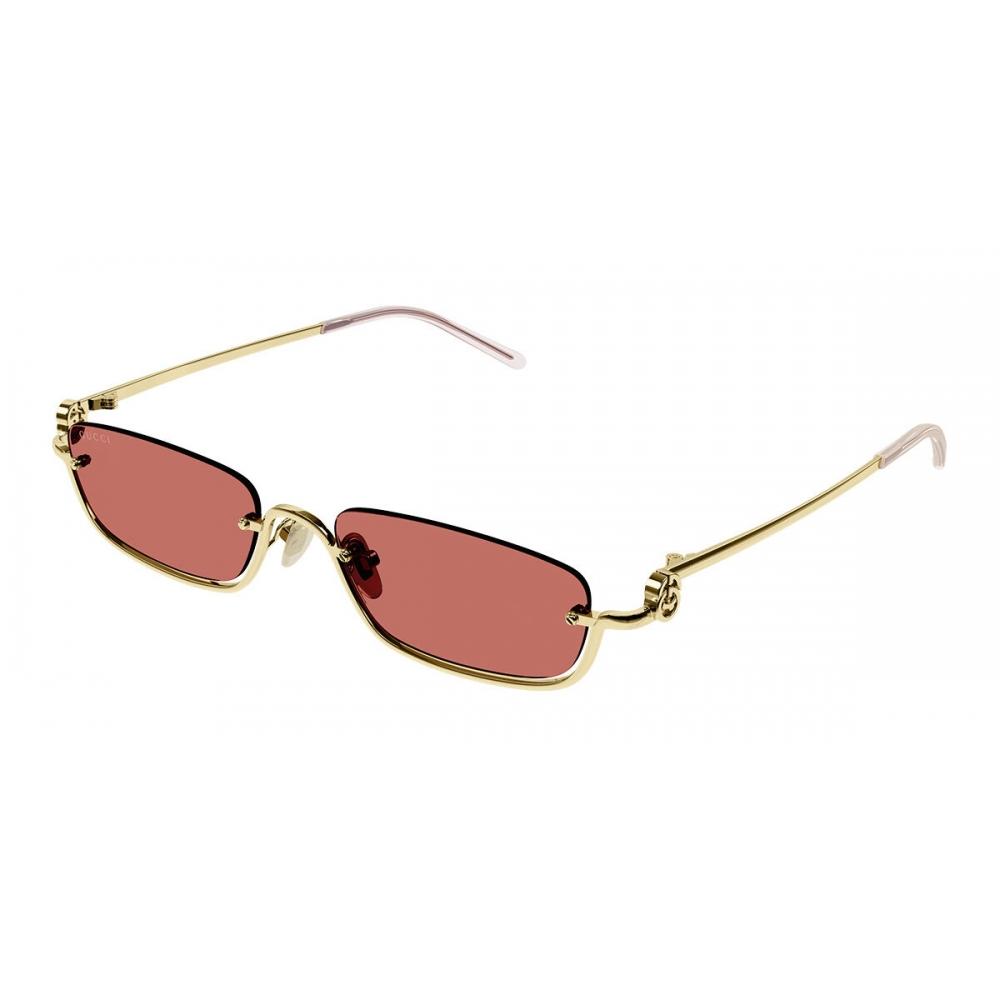 

Gucci Gg1278s 003 Unisex Sunglasses Gold/55