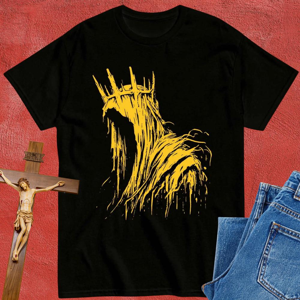 The King In Yellow T Shirt Hastur Mythical Horror Graphic Tee Lovecraft Top Gift XXXXL