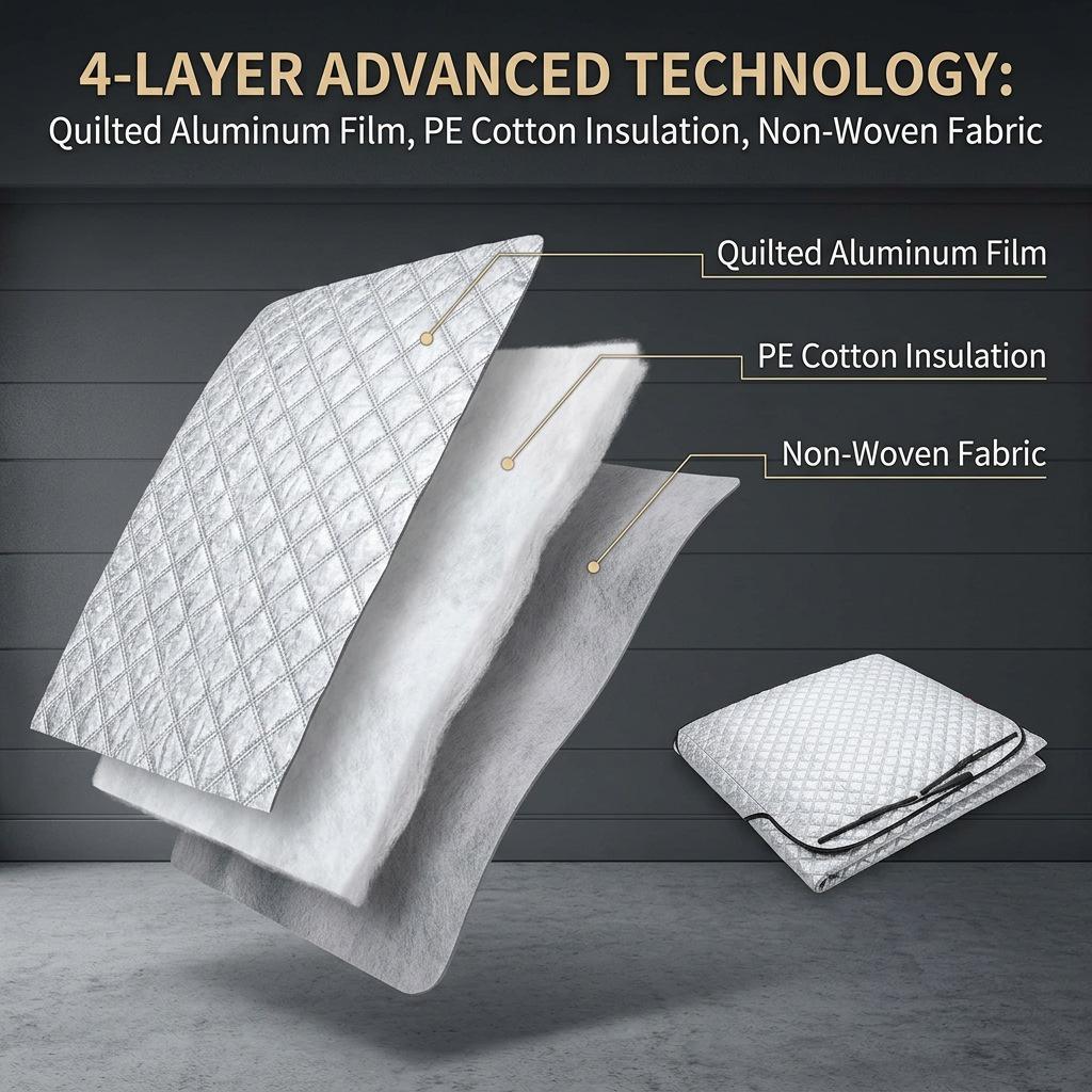 Thickened Car Windshield Cover: Anti-freeze, Anti-frost, Sunshade, Heat Insulation, and Rainproof