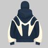European and American Y2K Double Hat Unique Design Hooded Autumn and Winter Unisex Loose Hoodie