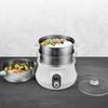 KitchenCook Electric Steamer and Couscous Pot - 9 Liters - 900w - Programmable Cooking - LED Display - Keep Warm
