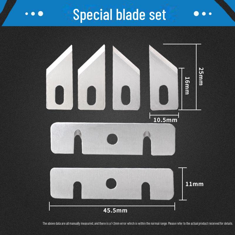 Manuelles Trimmer- und Hobelkantenschaberwerkzeug für die Holzbearbeitung