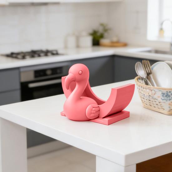 Drain Rack 3D Bird Shape Hanging Sponge Holder with Open Drainage System Upright Dry Kitchen Sponge Organizer