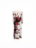 Elegant Plus Size Long Sleeve Printed Dress with Pockets and High Waist Hem