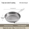 Handun 316 Stainless Steel Uncoated Frying Pan