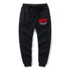 Mens Warm Fleece-Lined Casual Jogger Pants Loose Fit Cotton Blend Sport Trousers Winter
