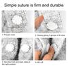 1 Pair DIY 8-holes Design Magnet Buttons Plastic Clothes Buckle Magnetic Snaps Clasps Garment Accessories