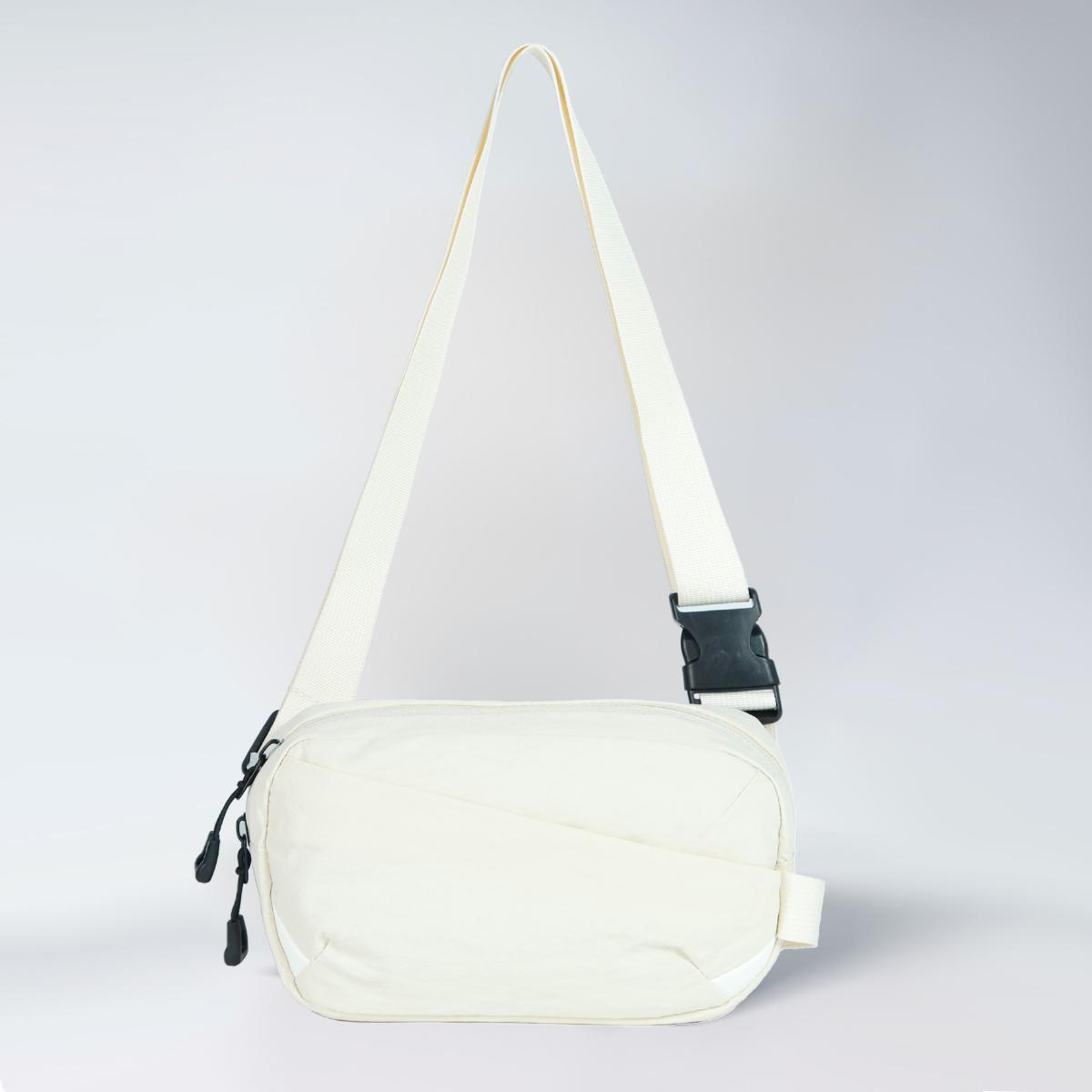 

Ladies casual simple crossbody mobile phe bag, lightweight shoulder bag, sports running small shoulder bag бежевый